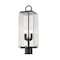 Z-Lite Sana 2 Light Outdoor Post Mount Fixture, Black And Seedy 592PHMR-BK - alternate 3
